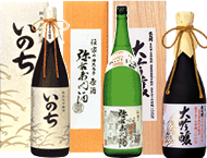 Junmaidaiginjo Inochi / Kasumochigenshu Yaemon / Daiginjo Yamadanishiki